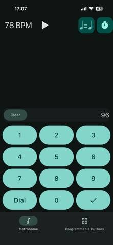 Programmable Metronome