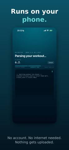 Swim Structured App-Screenshot