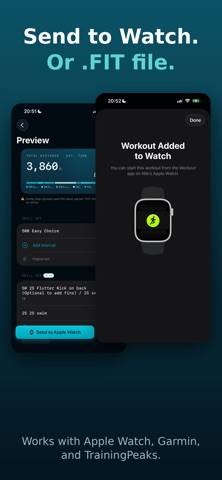 Swim Structured App-Screenshot