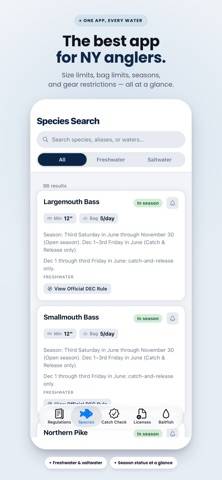 Fish Right NY App screenshot