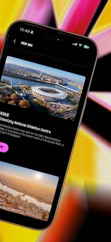 World Athletics Schermata dell'app