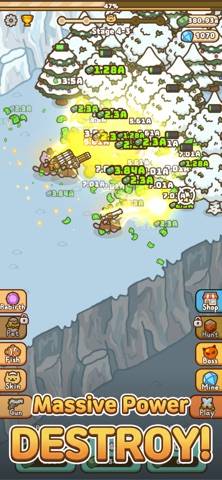 Idle Cat Gunner: Shooter RPG skärmdump av spelet