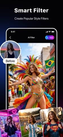 PhotoArt: AI Photo Generator App screenshot