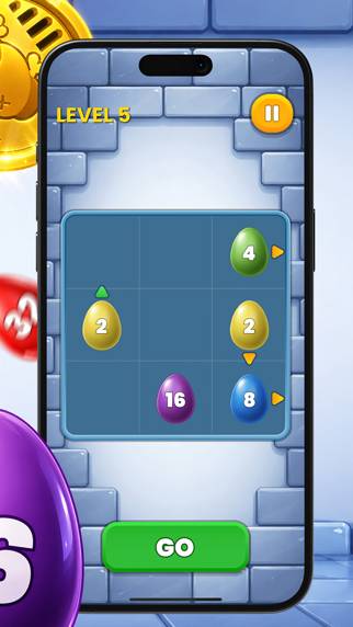 Egg Chain schermata del gioco