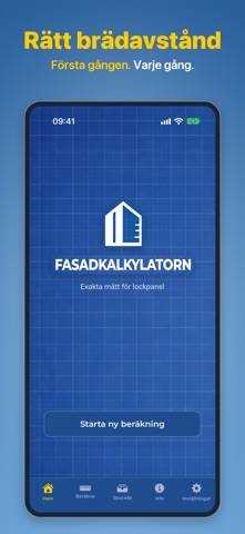 Fasadkalkylatorn skärmdump