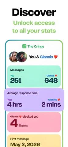 The Cringe: Chat Wrapped Bildschirmfoto #3