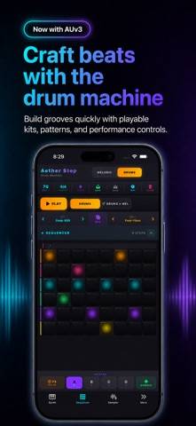 Aether Synth Capture d'écran de l'application