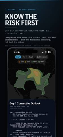 Weather Radar Pro & Forecast App screenshot
