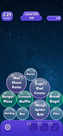 Merge Bubbles game screenshot