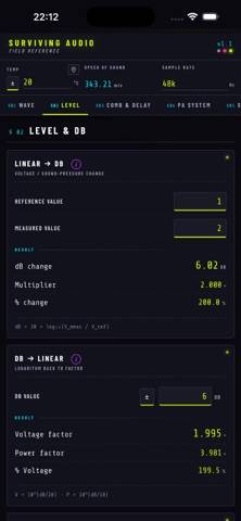 Surviving Audio Schermata dell'app