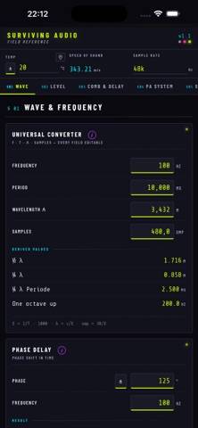 Surviving Audio Schermata dell'app
