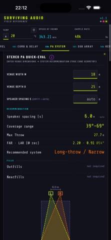 Surviving Audio Schermata dell'app