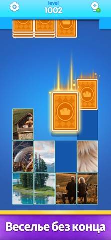 Jigsaw Drop: Solitaire Puzzle captura de pantalla del juego
