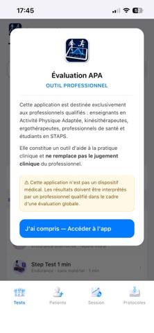Eval APA Capture d'écran de l'application