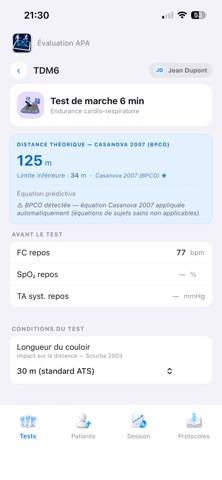 Eval APA Capture d'écran de l'application