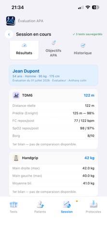 Eval APA Capture d'écran de l'application