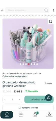 Craftelier Captura de pantalla de la aplicación
