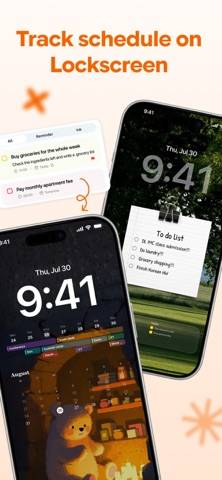 Ink: Lockscreen Calendario
