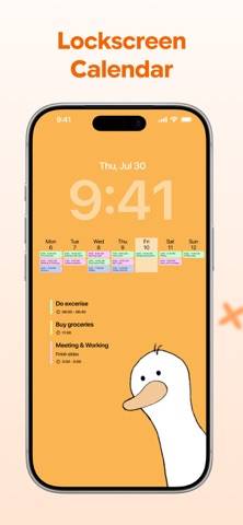 Ink: Lockscreen Calendario Schermata dell'app