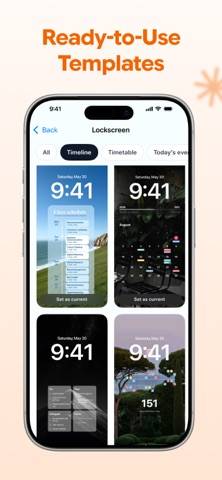 Ink: Lockscreen Calendario Schermata dell'app