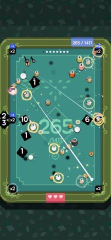 Ultrapool: Pool Roguelite skärmdump av spelet