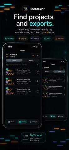 MotifPilot MIDI Generator App screenshot