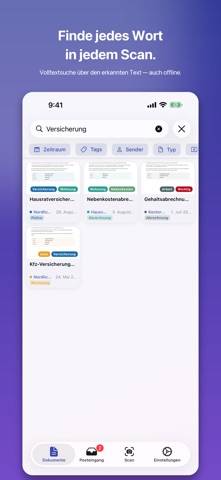Paperless 24 App-Screenshot