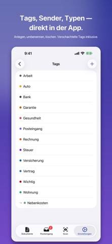 Paperless 24 App-Screenshot