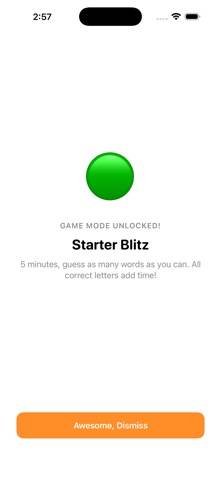 Hangman Blitz game screenshot