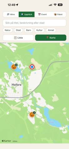 Tipspromenaden skärmdump av spelet