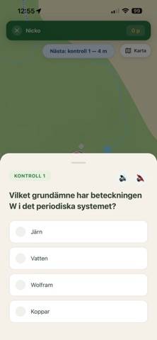 Tipspromenaden skärmdump av spelet