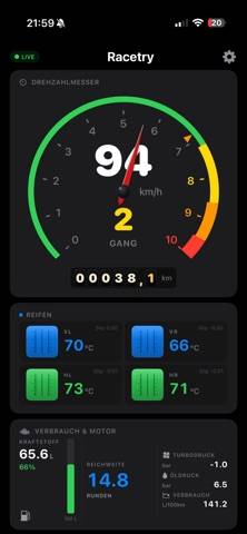 Racetry screenshot