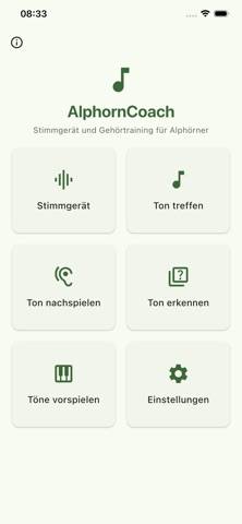 AlphornCoach Bildschirmfoto