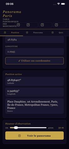 Panorama Paris capture d'écran