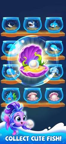 Fish Sort Puzzle skärmdump av spelet