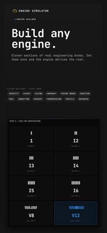 Engine Simulator game screenshot