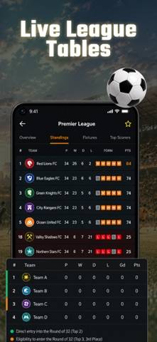 Live Score: Football Result captura de pantalla #4