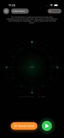 Mosquito Scan & ID Capture d'écran de l'application
