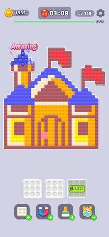 Jewel Color Sort: Block Puzzle captura de pantalla del juego