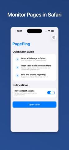 PagePing: Auto Refresh Page immagine dello schermo