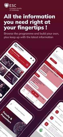 ESC Congress 2026 Schermata dell'app