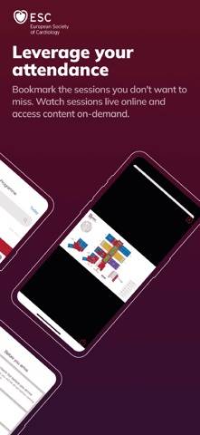 ESC Congress 2026 Schermata dell'app