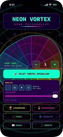 NeonVortex Скриншот