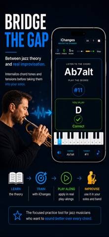 iChanges - Jazz Chord Trainer Bildschirmfoto
