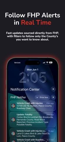 FHP Notifier App screenshot