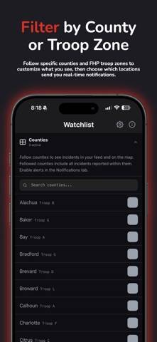 FHP Notifier App screenshot