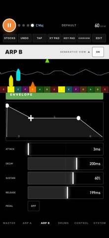 ARPJAM Studio Schermata dell'app