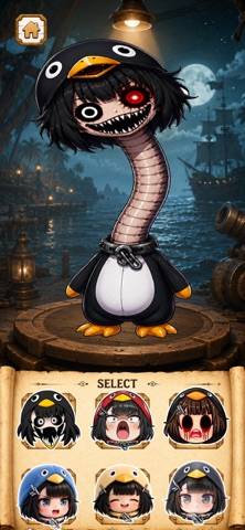 Penguin Makeover: Gugugaga skärmdump av spelet
