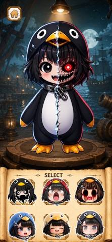 Penguin Makeover: Gugugaga skärmdump