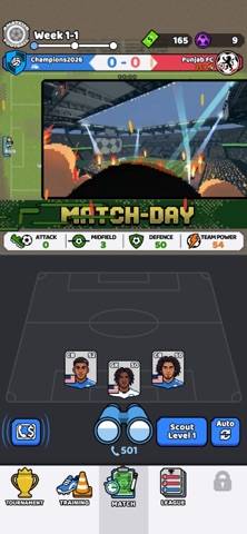 Pocket Scout FC captura de pantalla